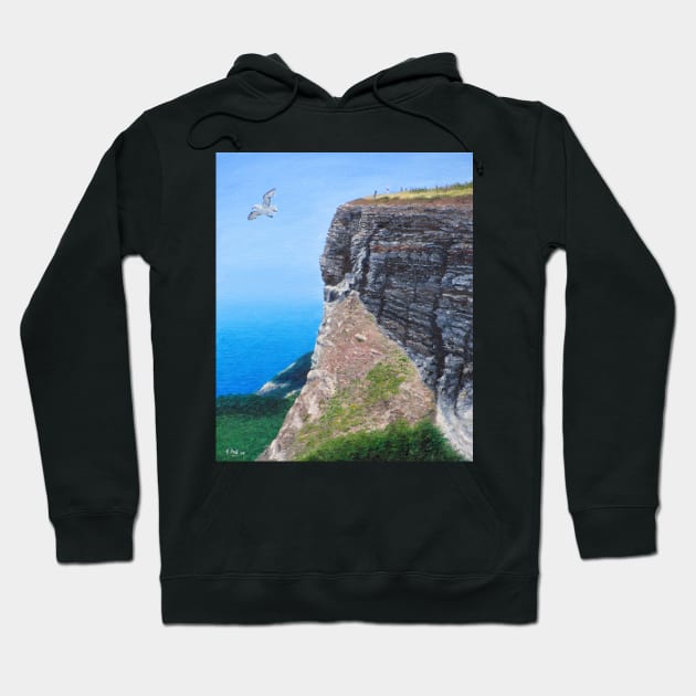 St Catherine's Point Hoodie by richardpaul